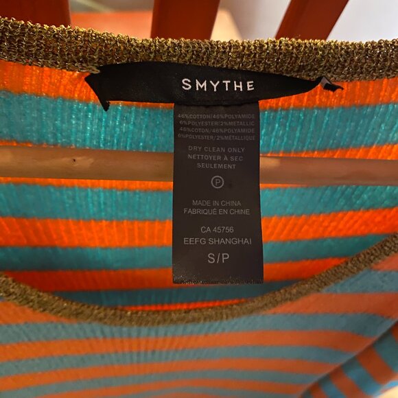Smythe striped puff sleeve sweater - Picture 9 of 9